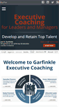Mobile Screenshot of garfinkleexecutivecoaching.com